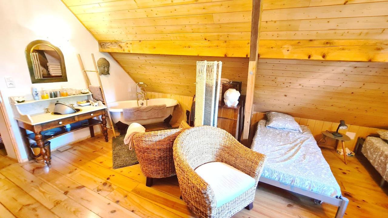Le Doux Nid Bed & Breakfast Chanaz Eksteriør bilde