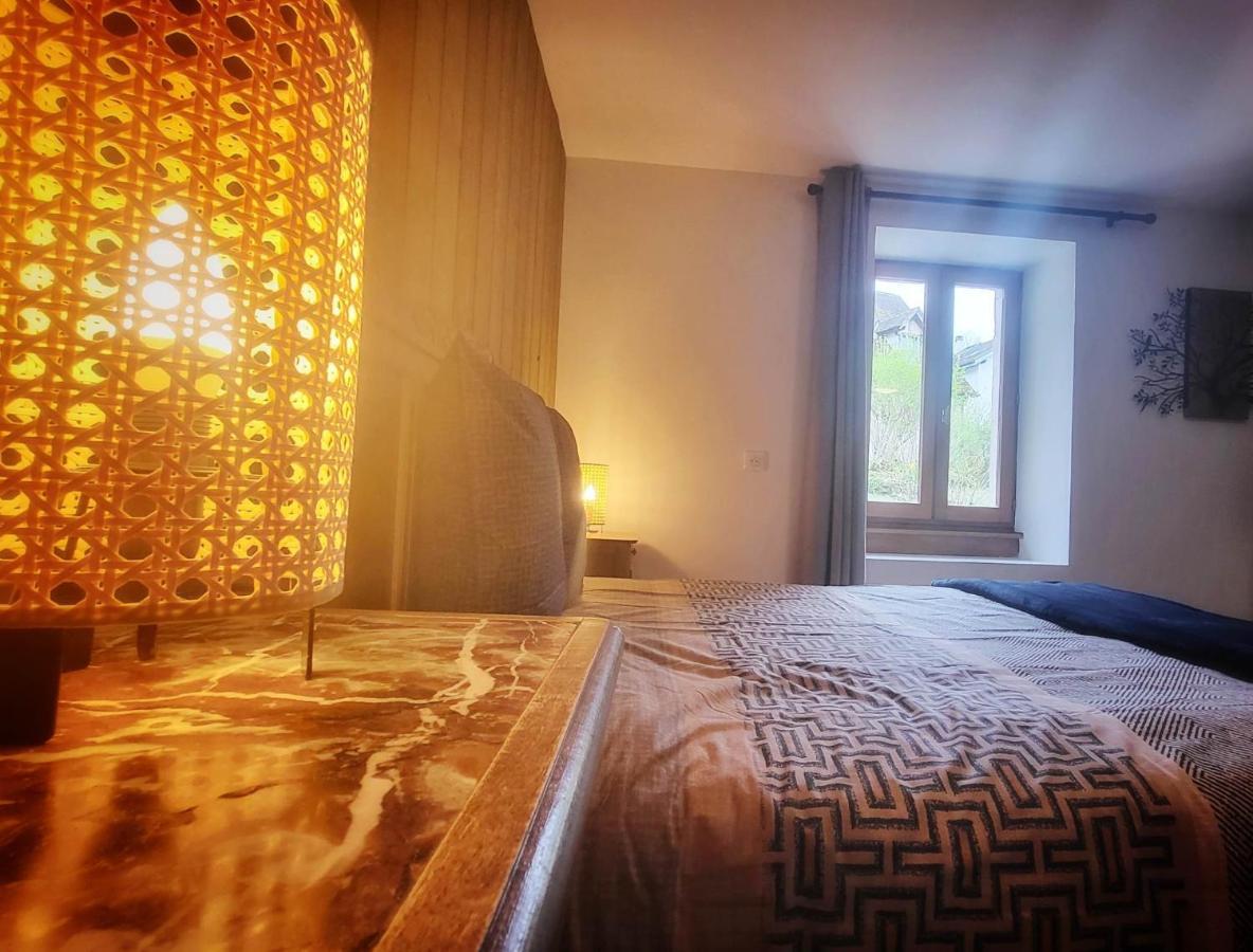 Le Doux Nid Bed & Breakfast Chanaz Eksteriør bilde