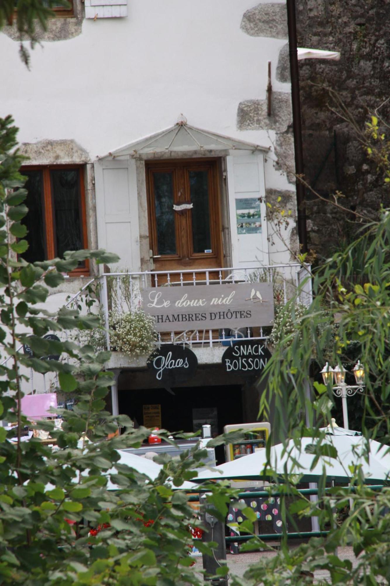 Le Doux Nid Bed & Breakfast Chanaz Eksteriør bilde