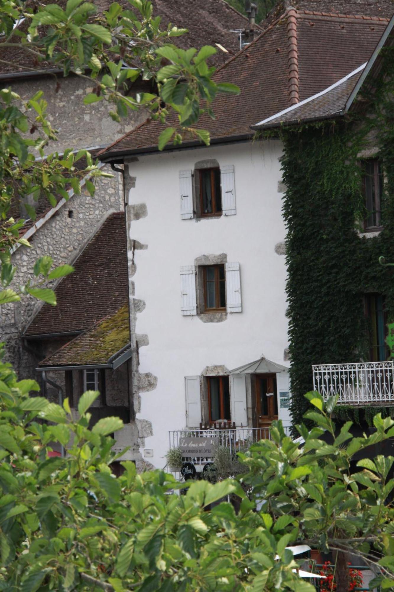 Le Doux Nid Bed & Breakfast Chanaz Eksteriør bilde