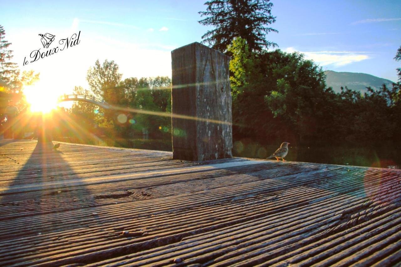 Le Doux Nid Bed & Breakfast Chanaz Eksteriør bilde